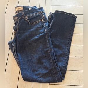 Dark Blue Women's Jeans - Classic Slim Fit